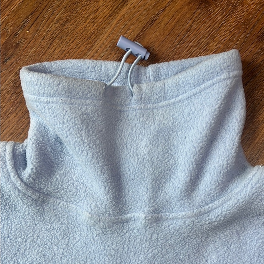 Disney Tinker Bell Fleece Pullover - Light Blue - Size Large - Picture 3 of 10